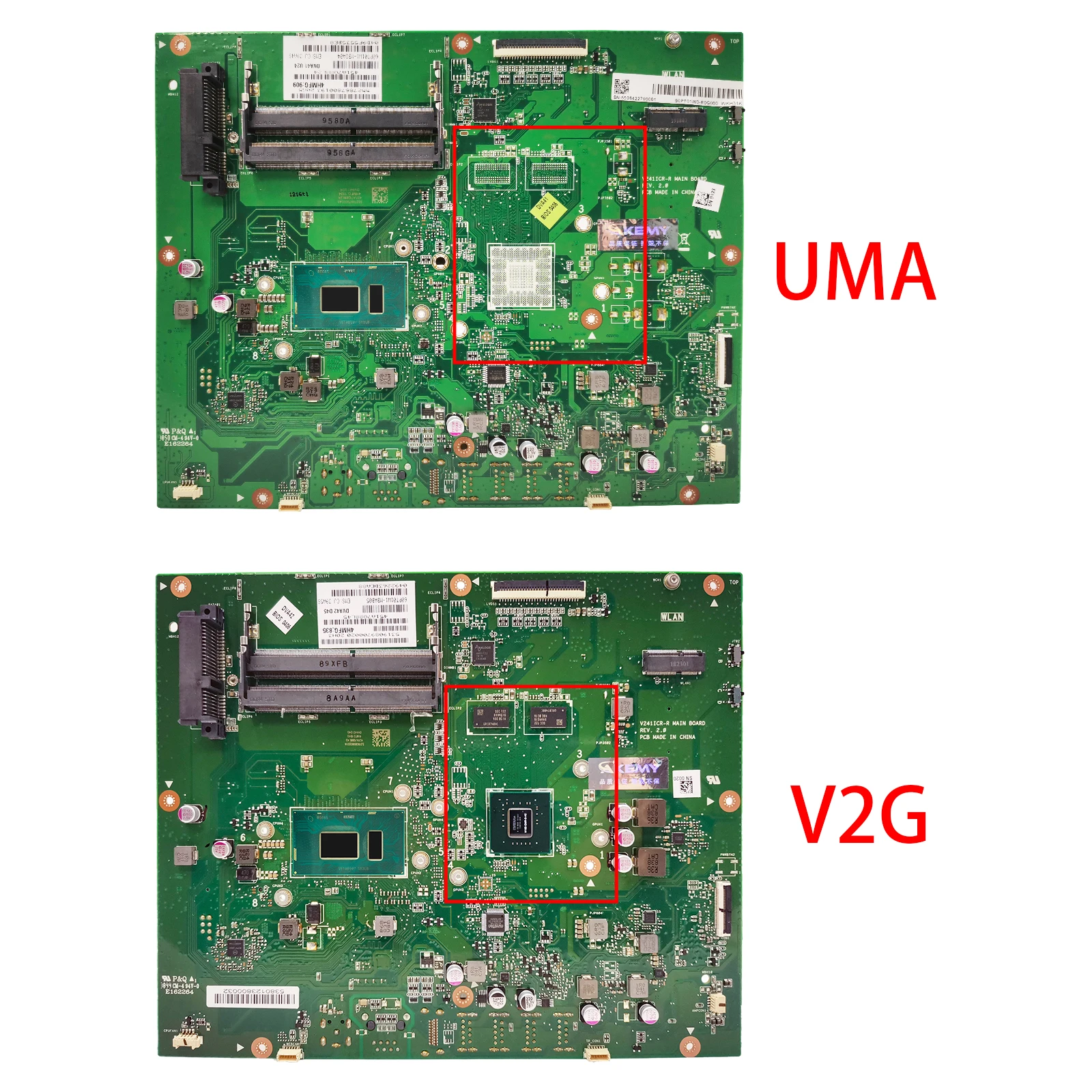 V241IC Motherboard For Asus V241I V241IC Main board of All-in-one Machine With 4405U 4415U I3 I5 I7 CPU 930MX Tested OK