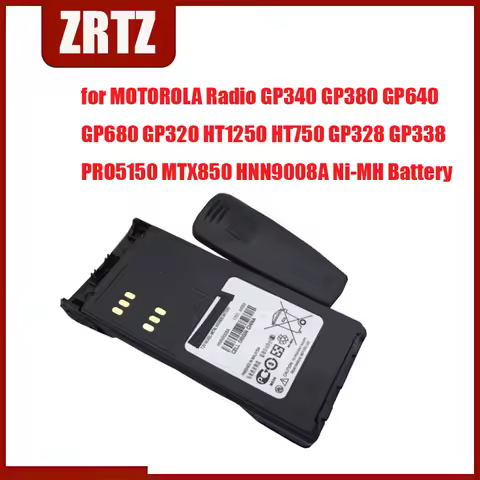 Battery for MOTOROLA Radio GP340 GP380 GP640 GP680 GP320 HT1250 HT750 GP328 GP338 PRO5150 MTX850 HNN9008A Ni-MH Battery