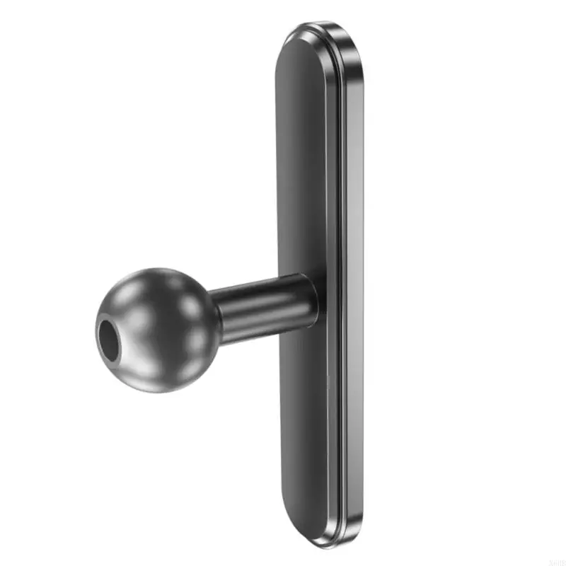 x6hb 17mm 볼 헤드 마그네틱베이스 긴 스트립 전화기 마운트 어댑터 전화 홀더