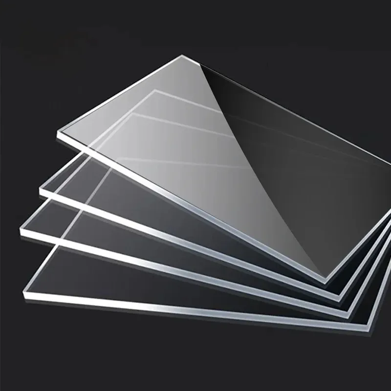 Clear Acrylic Plate Transparent Plexiglass Board 1-20mm THK for DIY Handmade Projects Custom Size
