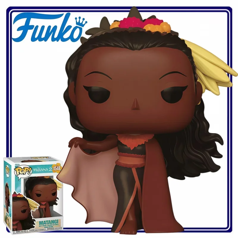 Funko Pop Disney Moana 2 Matangi Premium Vinyl Figure Collectible Desktop Ornament Home Room Decor Gift for Animation Movie Fans
