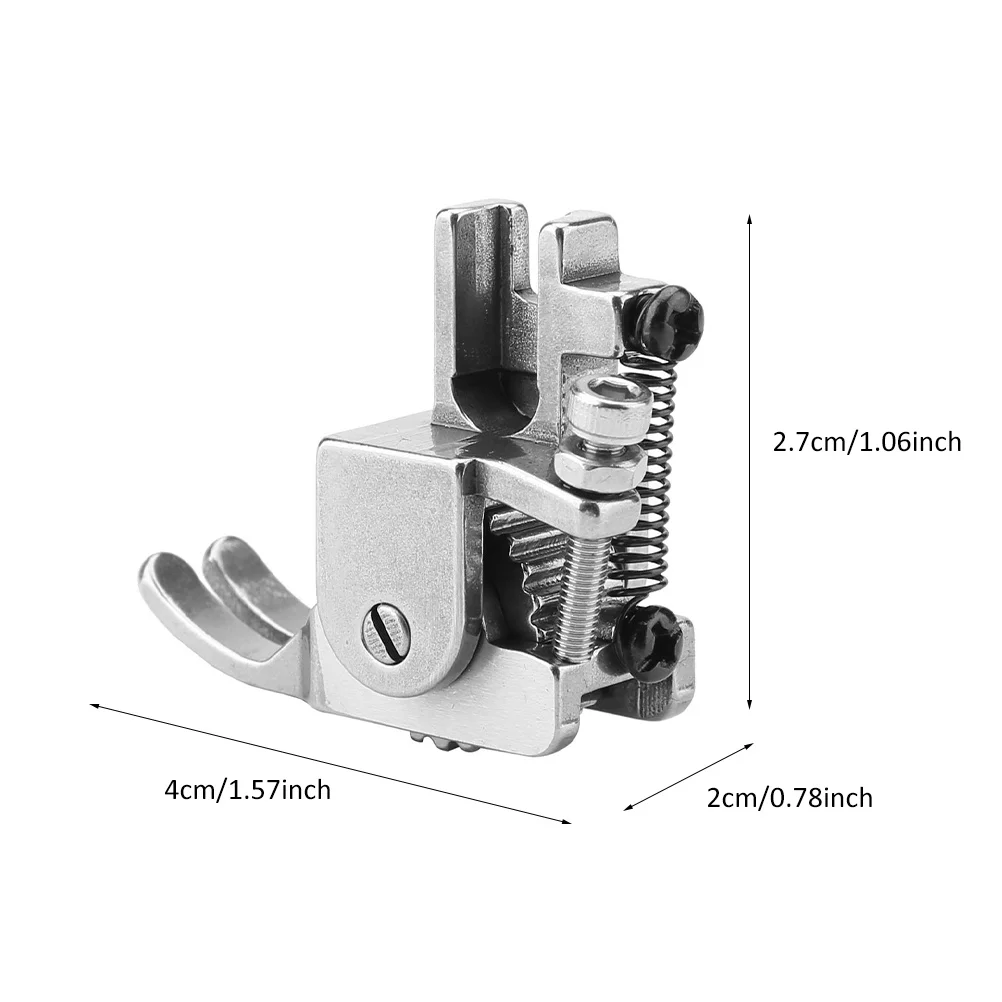 ตีนผีสำหรับเย็บผ้าเนื้อหนา แบบลูกกลิ้งสำหรับงานหนัก อุปกรณ์เย็บตะเข็บเรียบ อุปกรณ์เสริมสำหรับจักรเย็บผ้า