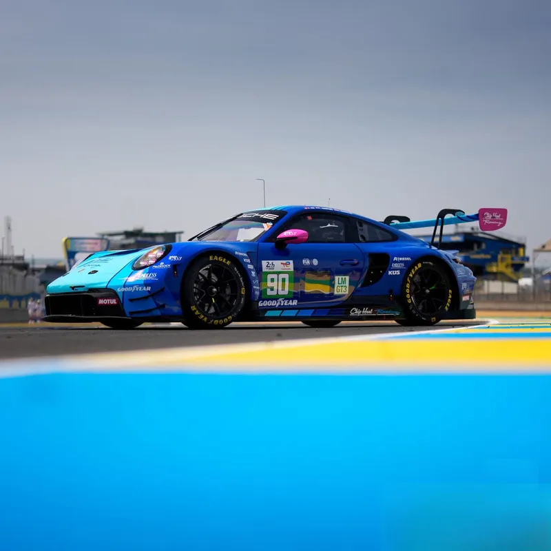 Trends Hobby-TH 1/64 Porsche 911 GT3 R LeMan 24H 2025 Diecast Car Model Alloy Simulation Collection Toy Gift For Boys#peetyeee view 6