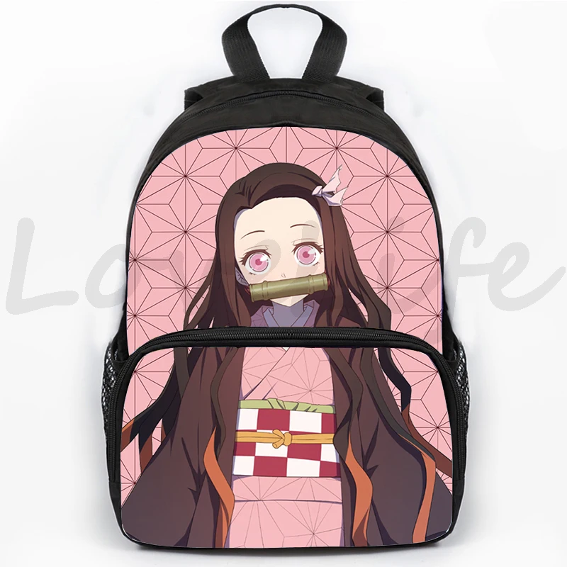 Kinder Dämonen töter Kimetsu kein Yaiba Rucksack Junge Mädchen Manga Schult asche Mochila Top-Qualität Kinder Anime Bücher tasche Reise Tages rucksack