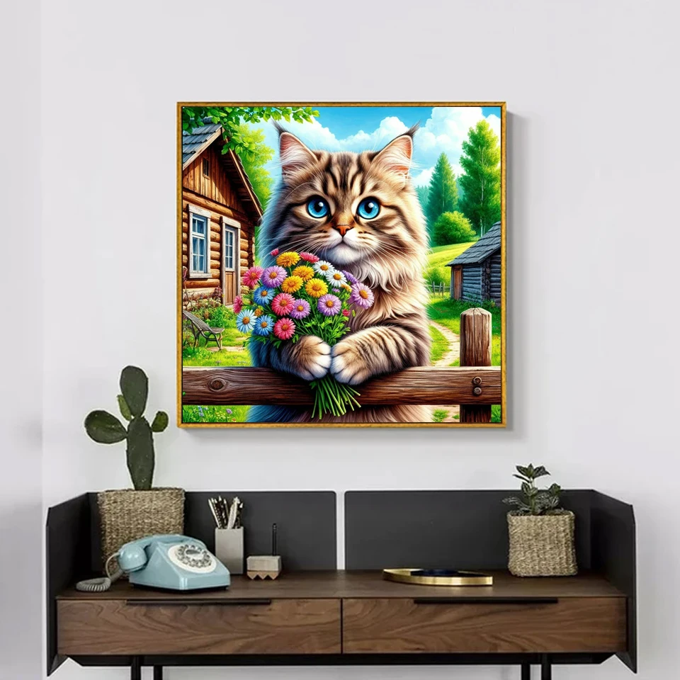 Diamond Painting New Cat Anima - Resin Art Kitchen review and price