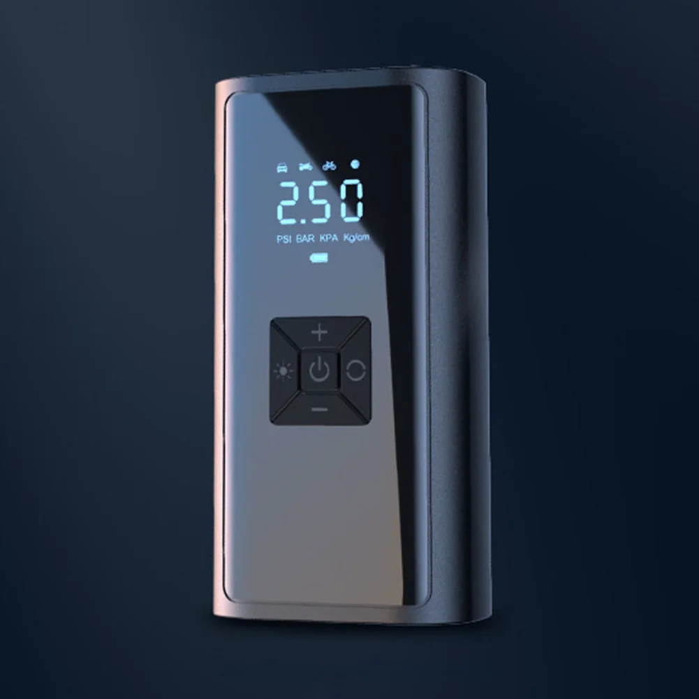 

150PSI электрический насос для шин со светодиодной подсветкой, автомобильный насос для накачивания шин, ЖК-дисплей, автомобильный воздушный насос для автомобиля, велосипедного шара