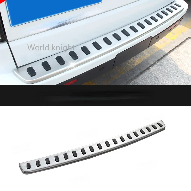 Stainless Steel Rear Bumper Protector Tail Trunk Guard Door Sill Plate Scuff Trim Cover For Land Rover Discovery 4 10-16 LR3