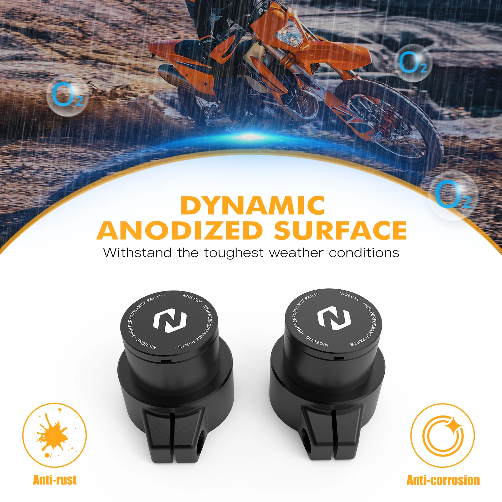 Für KTM 390 Abenteuer 2020-2024 Motorrad NICECNC Gabel Extender Erhöhen 390 Abenteuer 2024 390 ADV 2023 2022 2021 2020