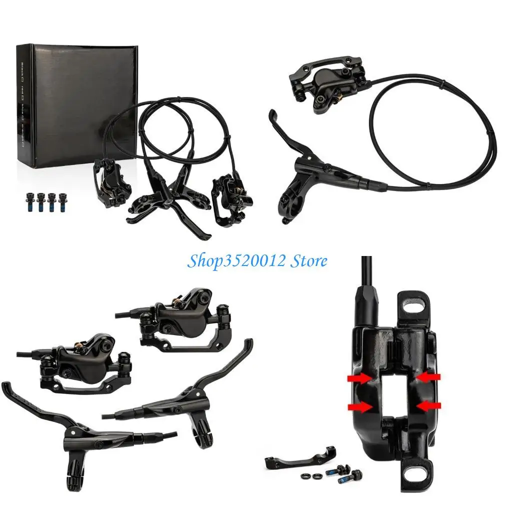 

27RD Reliability Aluminum Hydraulic Bicycles Brake Handle Bicycles Brakes Calipers for Various Cycling Conditions