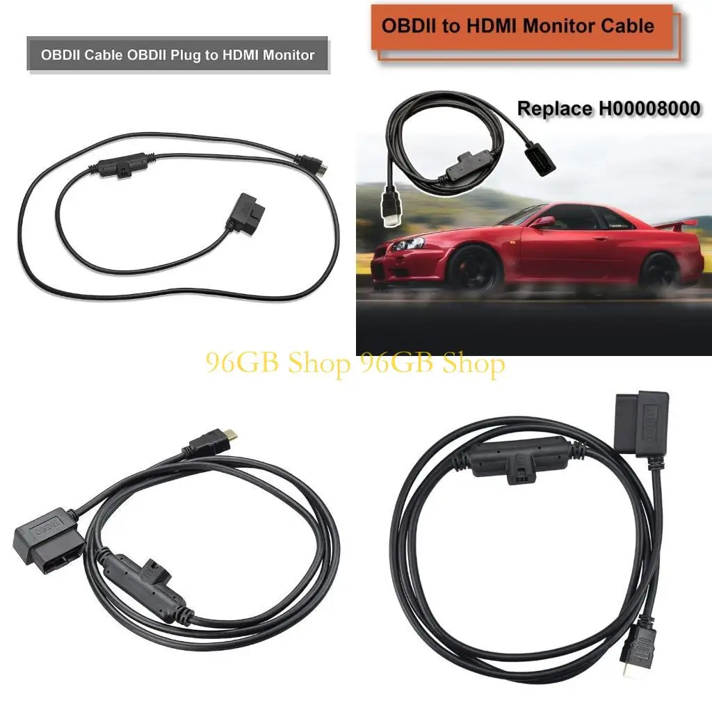 

96 ГБ obdii кабель кабеля Auto Высокая прочность H00008000 High DefinementEedg