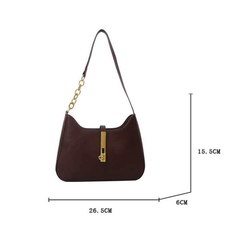 Autumn And Winter New Texture Handheld Underarm Versatile Fashion Shoulder Bag