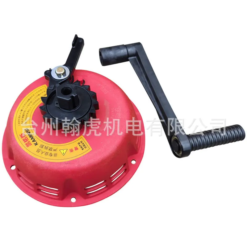 محرك 188F 192F سهل التشغيل، محراث سحب مجاني، كرنك اليد، بداية سحب مجانية #3