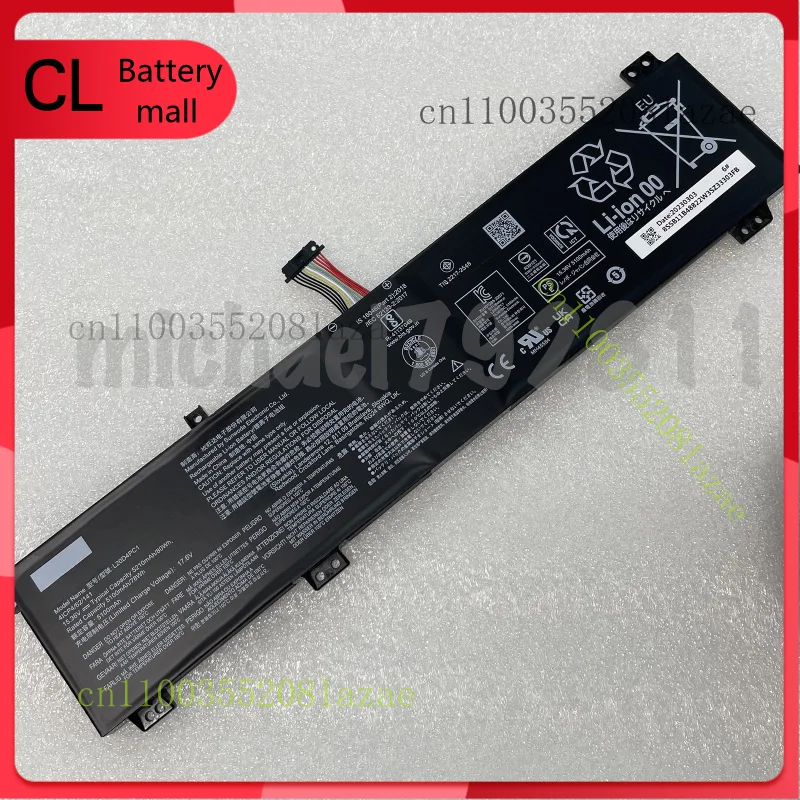 

Новый оригинальный аккумулятор L20D4PC1 для Lenovo Legion 5 Pro-16ACH6 5-15ITH6 L20M4PC1