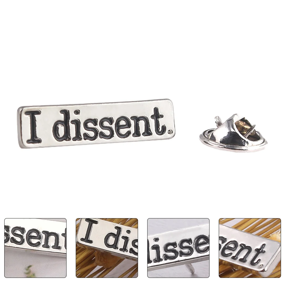 I with Brooches Dissent Pin Feminist Enamel Party Dressing Shirt Suit Collar Decoration Lapel