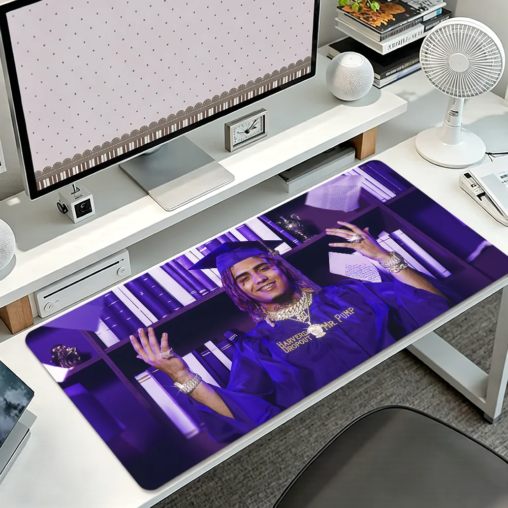 L-Lil Pump Budget Mouse Pad Non-slip Thickened MousePad Student Cushion Large Writing Gaming Lockedge Office