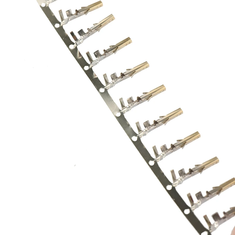 300PCS 4.2Mm 5557 Computer Connector Terminals Female Needle For 6P 8P 24P Male Shell /Half Gold-Plated High Foot