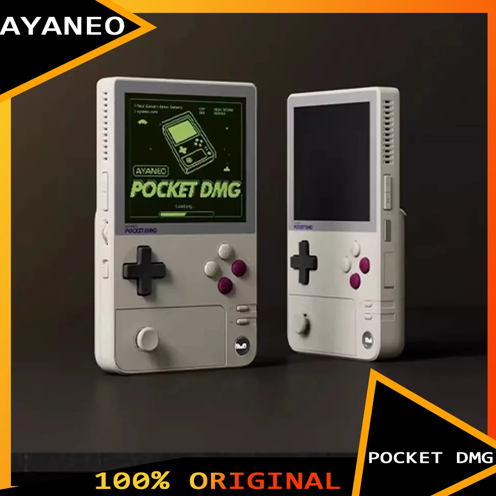 AYANEO Pocket DMG Game Console 1240*1080 Resolution Screen 3.92Inch OLED 6000mAh Gyroscope Handheld Game Consoles Customize Gift