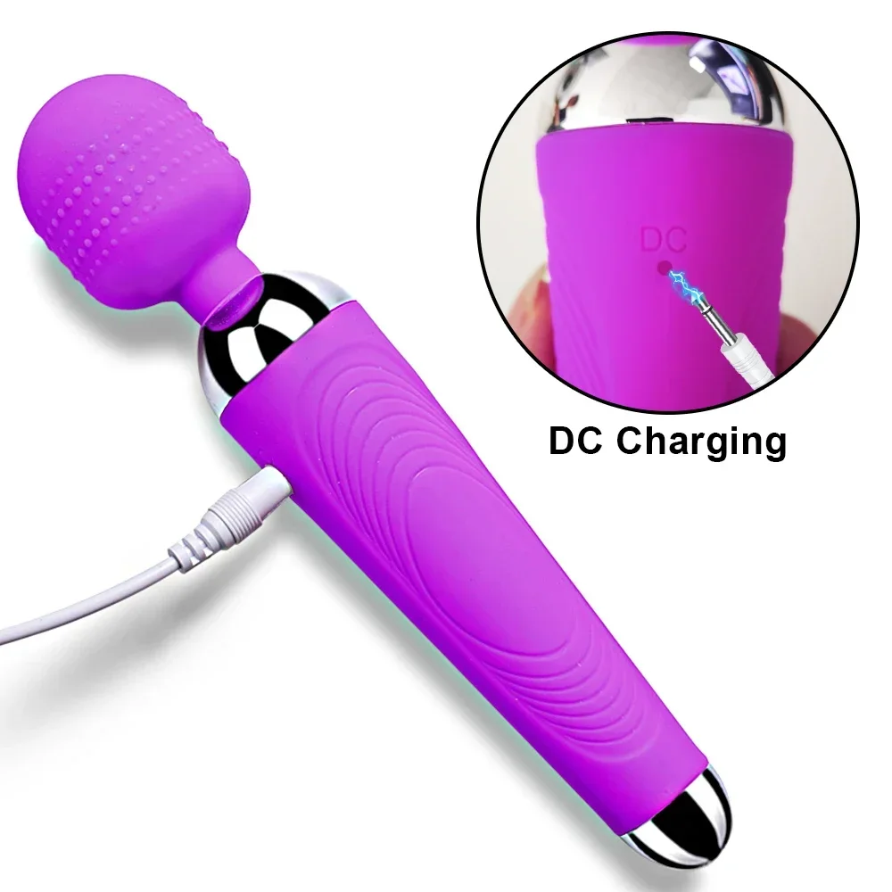 Wireless Dildos AV Vibrator Magic Wand for Women Clitoris Stimulator USB Rechargeable Massager Goods Sex Toys for Adults 18 - Image 3