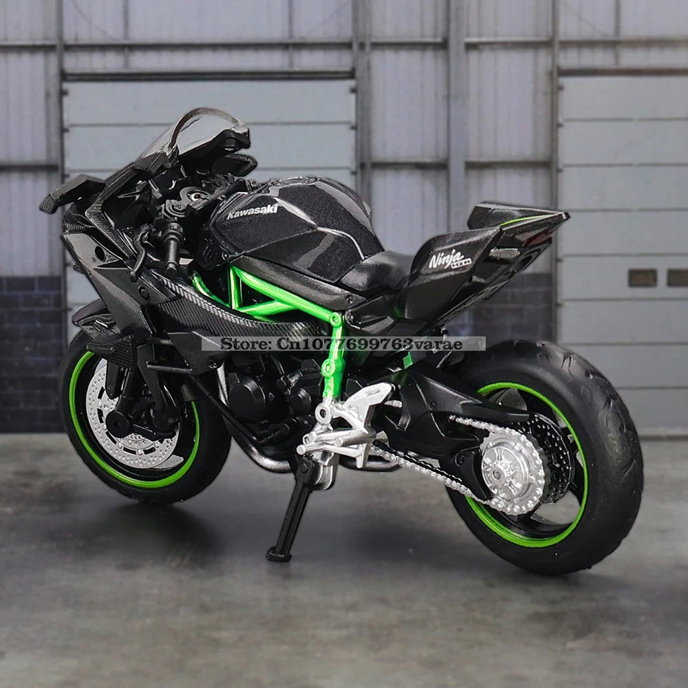 MSZ 1:18 Kawasaki Ninja H2R GSX-R1000 YAMAHA YZF-R1 Classique Moto Leges Modèle Alliage Die Considérant Voiture Jouet Cadeaux