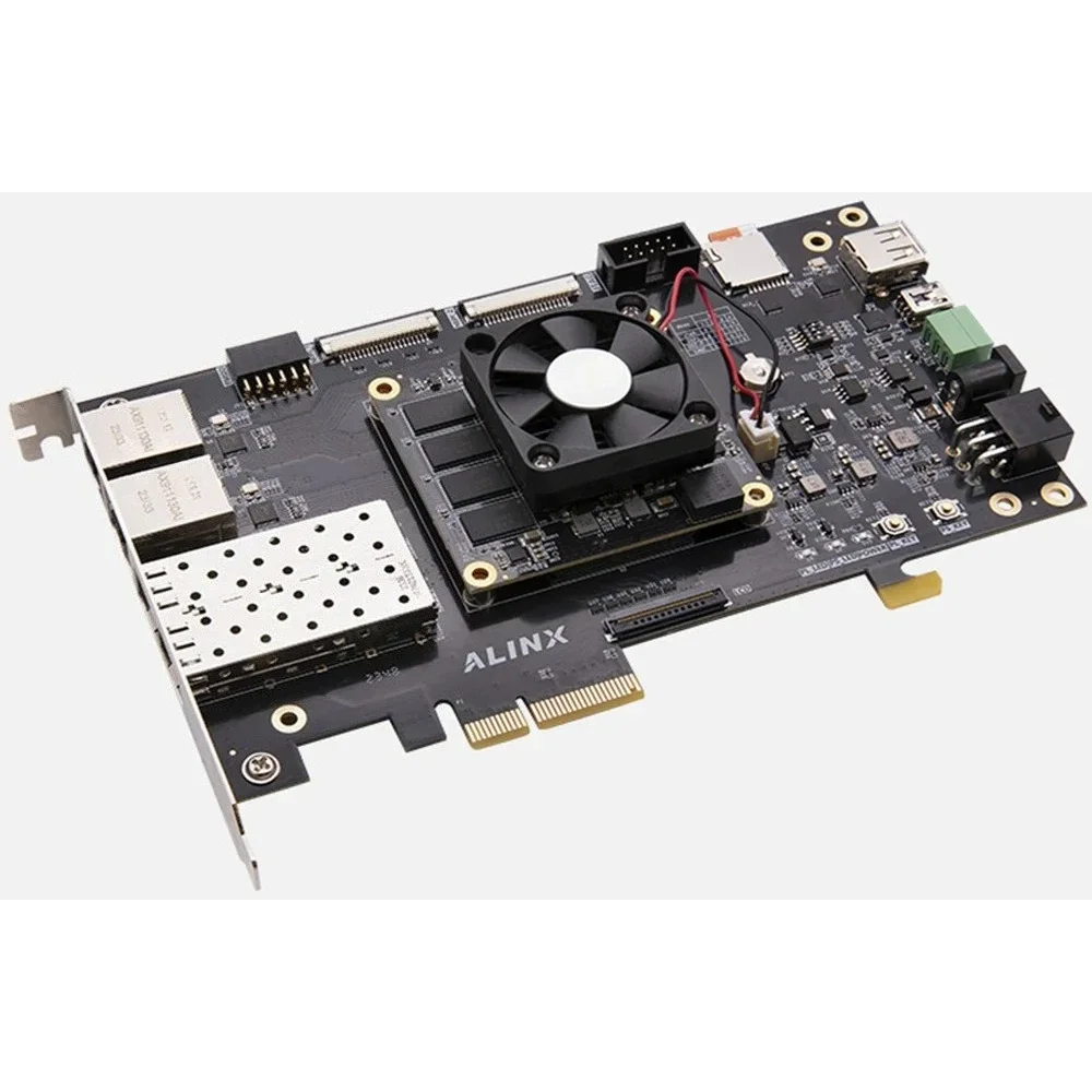 Scheda di avviamento FPGA Alinx VD100 con kit scheda di sviluppo AMD Versal AI Edge VE2302 e Xilinx