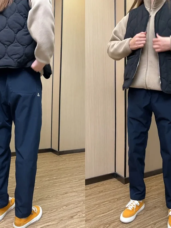 

Qui Dry Summer Thin Men's Casual Pants Loose Fit Outdoor Workwear Functional Slim Straight Leg Casual Trousers