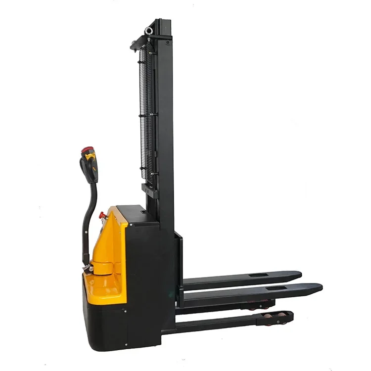 l l #   Levantador de paletas electrico con batería, apilador eléctrico de 1000kg, elevador de paletas, walkie-talkie de 1 tonelada