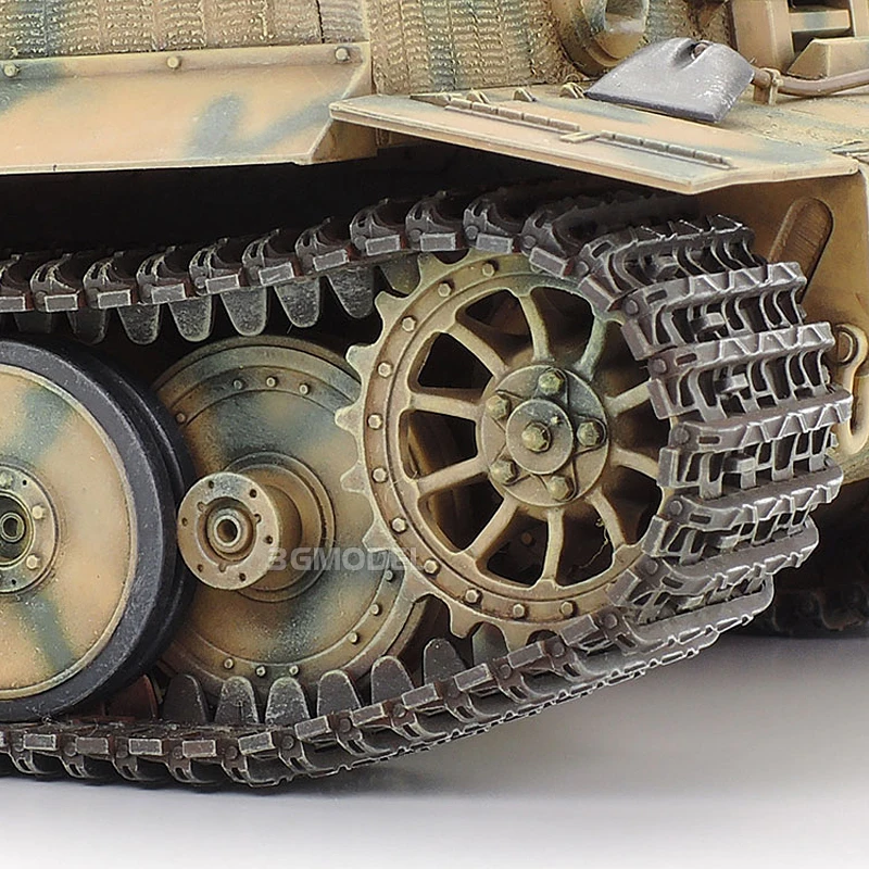 Tamiya-Kit de modèle militaire en plastique précieux assemblé, tigre de milieu de gamme allemand, 35194, 1/35