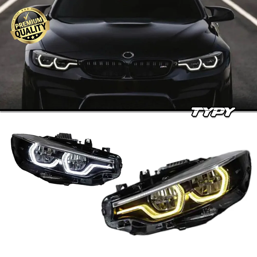 

TYPY New LED Head Lamp Upgrade Modified For BMW F32 2012-2019 Headlight Dynamic Signal Head Lamp Auto Accessories