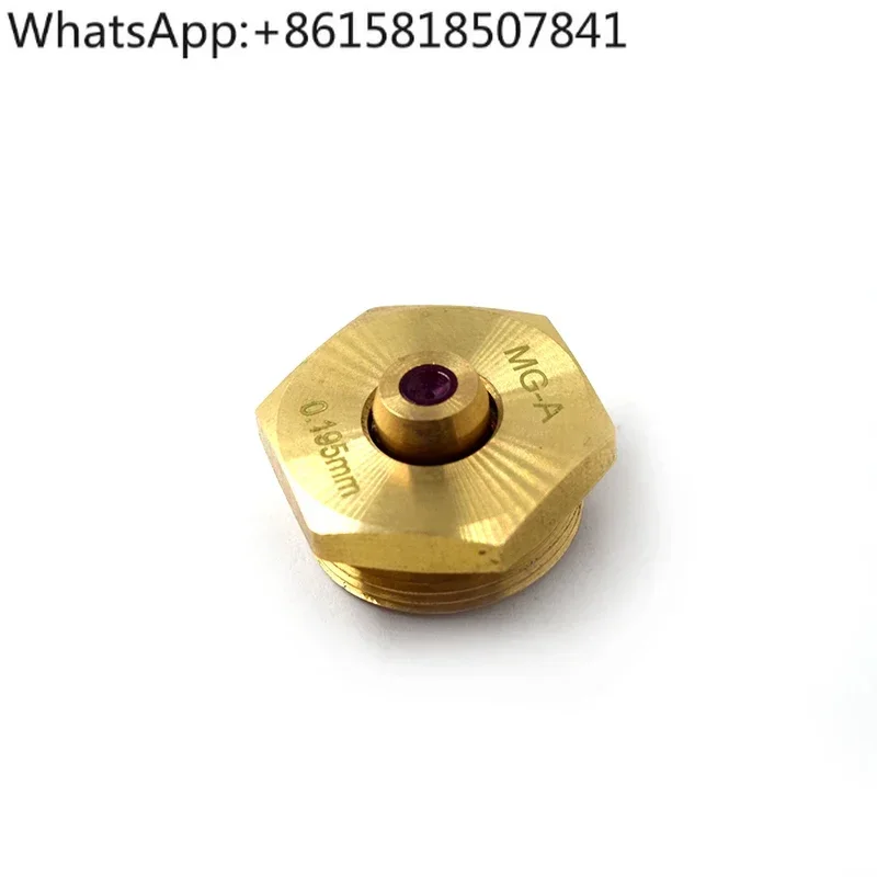 Wire cutting hexagonal guide wire nozzle middle wire walking ruby eye mold 192/0.195 diamond nozzle