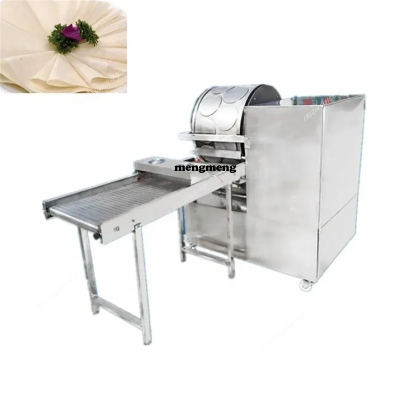 

Full Automatic Spring Roll Making Lumpia Wrapper Making Machine Pancake Skin Wrapper Spring Roll Wrapper Machine