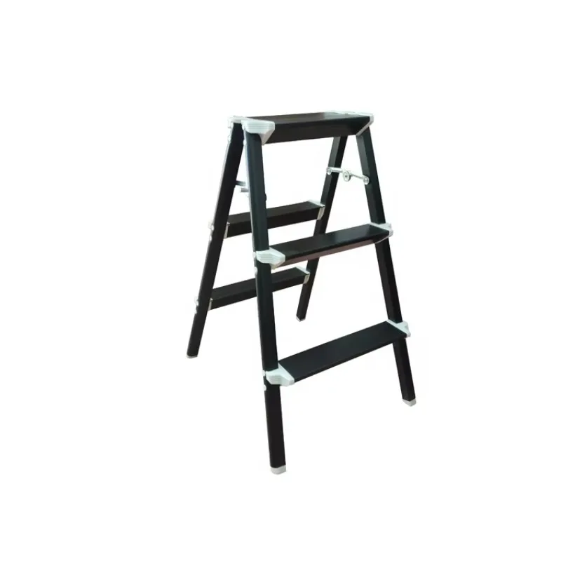 

Black Portable Household Small Folding Aluminum Ladder