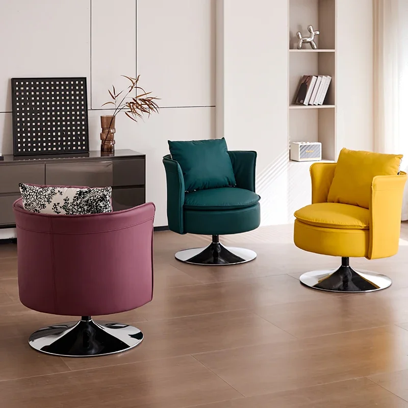 

ZBeauty Comfortable Room Chair Balcony Room Relaxing Modern Single Chair Puffs Reading Sedie Da Soggiorno Home DecorationsZ