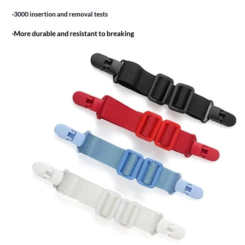 Rutschfester Rucksack-Schultergurt, Druckentlastend, Nylon, Verstellbar, Schnellverschluss, Brustgurt, Schnallenclip – Detail 4