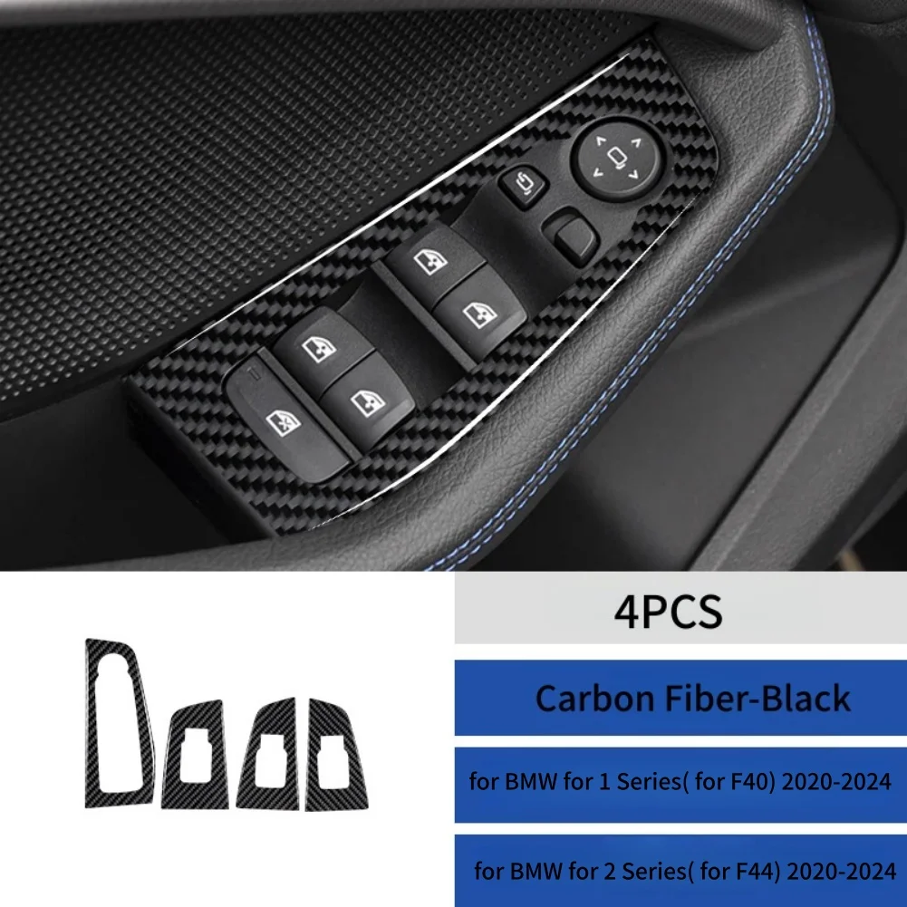 Switch Button Frame Window Lift Switch Cover Scratch Concealing Sleek Appearance 3mm Thickness Modern Style Upgrade