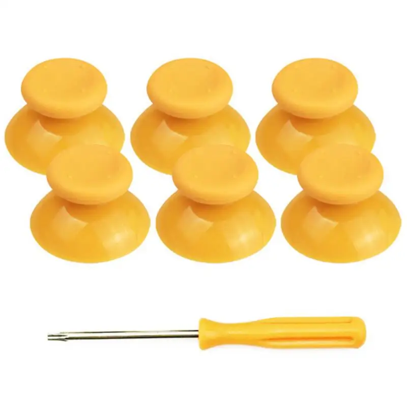 7pcs/set Replacement Thumbsticks For XBOX 360 Controller 3D Analog Stick Joystick Repair Kit For Xbox 360 Controller Accessories - Image 6