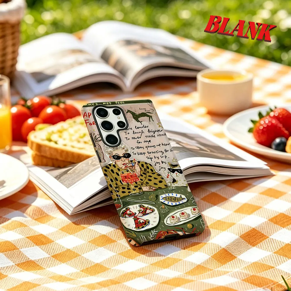 Aperol Forever Art For Samsung Galaxy Phone Case S23 A57 S20 S25 FE S26 Plus S24 Ultra A56 A37 2-IN-1 Shockproof Bumper