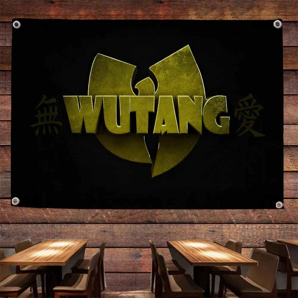 Workshop Flags and Banners Wu T-Tang Clan Home Decor Pride Flag to Hang Penetration Advertising Home & Garden Cute Room Decor