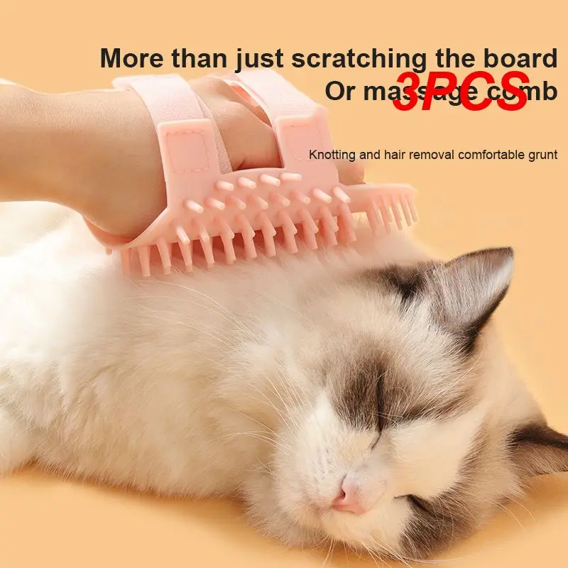 3PCS Cat Corner Hair Rubbing Itch Rubbing Cat Scratch Board Fixed Hair Removal Comb Pet Supplies S/L TXTB1