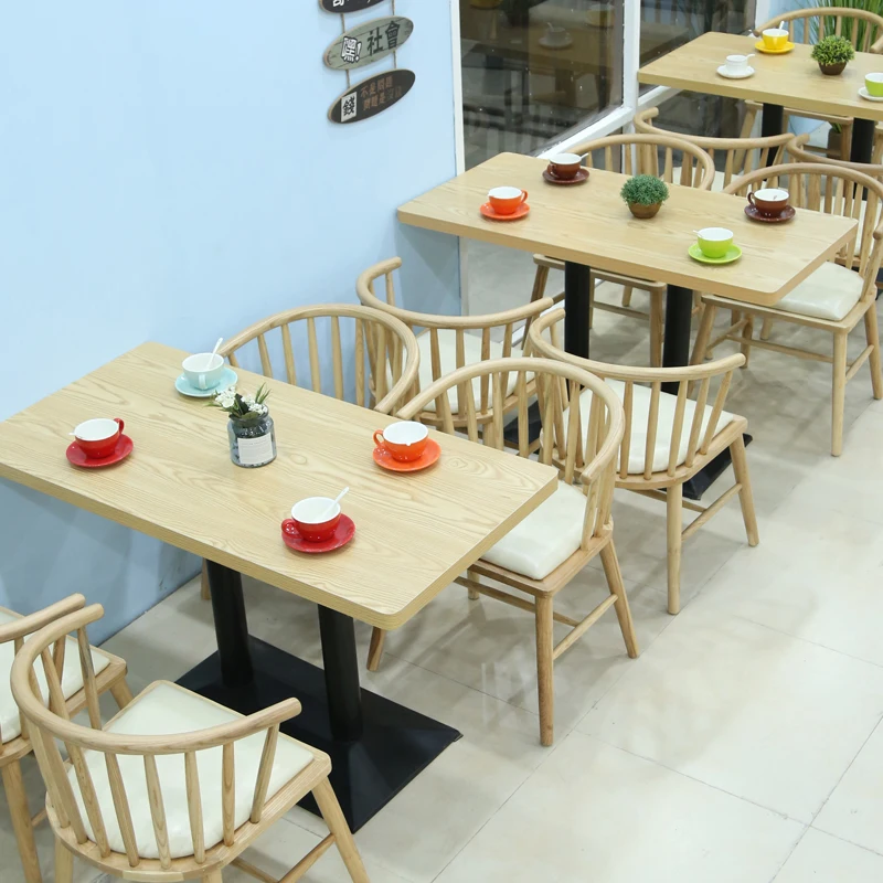 Home Western Restaurant, Table and Chair Combination Cafe in Leisure Area, Spicy Hot Pot Noodle Restaurant