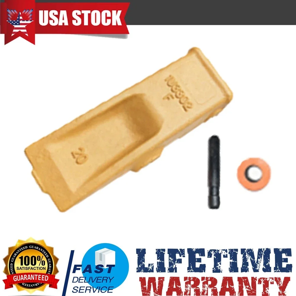 Kit de Retención 1U3302 J300 para Diente de Cucharón 9J2308 y Pasador 8E6259 Compatible con CAT E180 E215