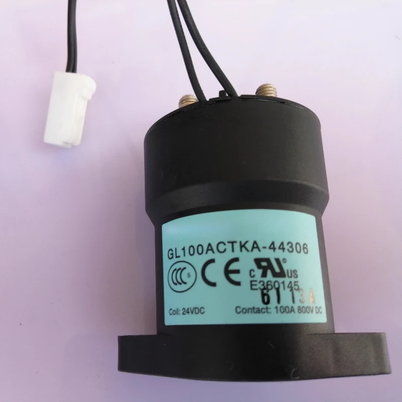 Высоковольтный контактор постоянного тока DC800V100A, катушка 24 В, рабочее реле GL100A