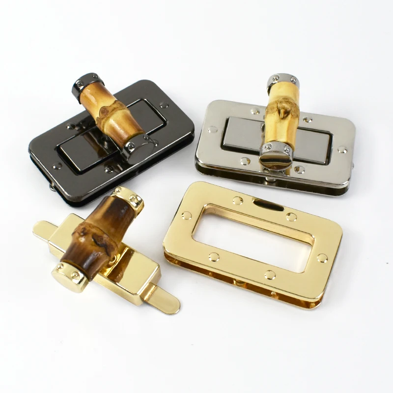 1-5 قطعة حقيبة معدنية قفل مشبك 42*25/61*33 مللي متر الدورية أبازيم حقيبة يد ديكور المشبك محفظة إغلاق المفاجئة المشابك إكسسوارات الأجزاء الداخلية للكمبيوتر