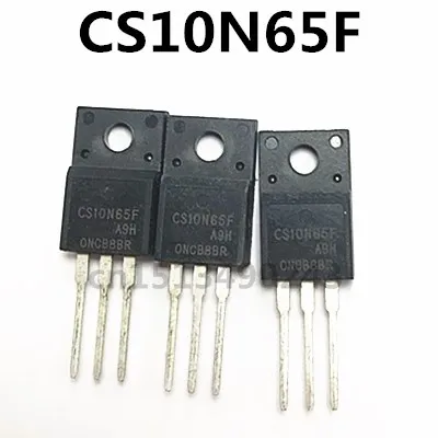 Original New 5pcs / CS10N65F  TO-220F 