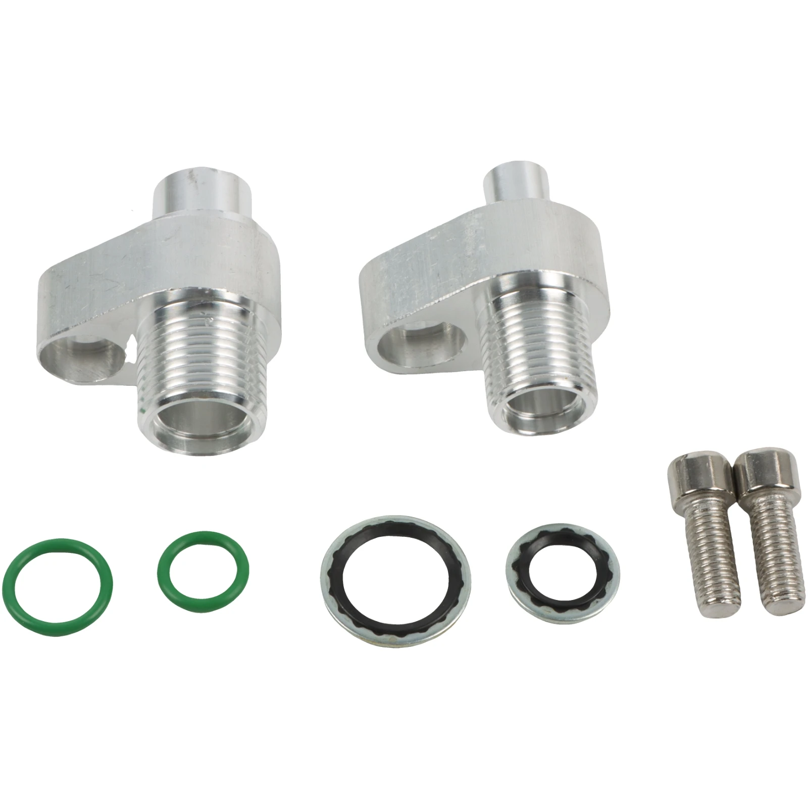 

2pcs 13mm 16mm Swap A/C Compressor Adapter Fittings 451-1105 451-1106 440-822 440-823 For 10S17F 10S20F Compressors