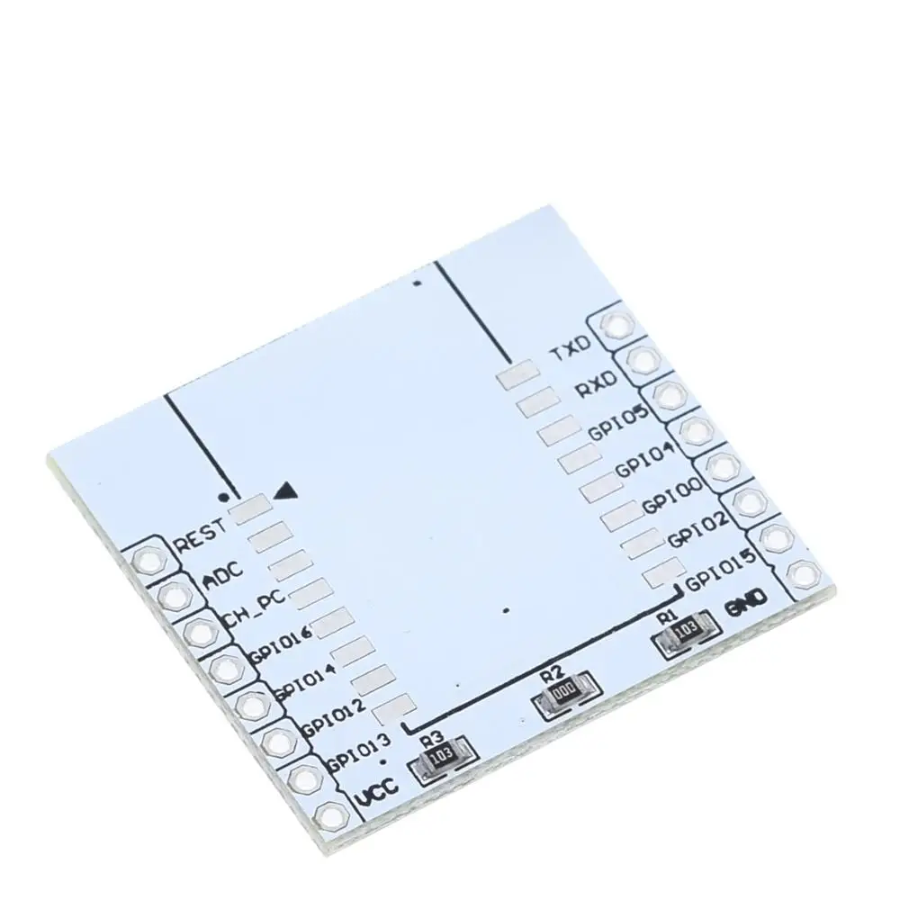 TZT  ESP8266 serial WIFI module adapter plate Applies to ESP-07, ESP-08, ESP-12E