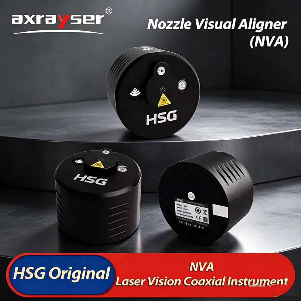 HSG Nozzle Visual Aligner Laser Coaxial Instrument Focusing Red Light Smart Laser Cutting Calibration Device for Cutting Head