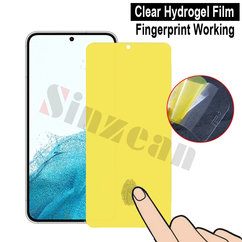 3 sztuk dla Samsung S22 S21 ultra uwaga 20 Ultra S10 S9 plus S20 Ultra uwaga 10 Pro S21 Plus 3D zakrzywione hydrożel film ochraniacz ekranu