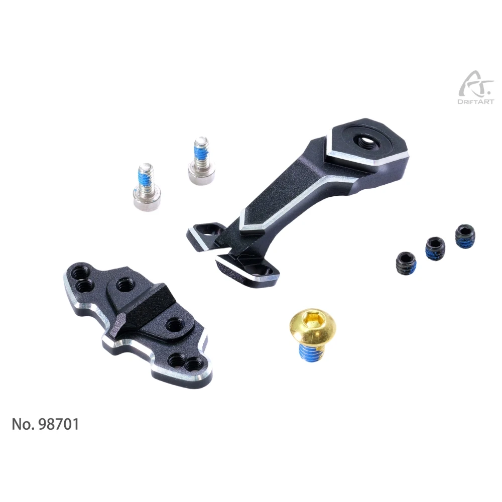 98701 DriftART DVF Dual Vector Foil 3D Steering System Alu Servo Arm For DA2 DA3 DA4
