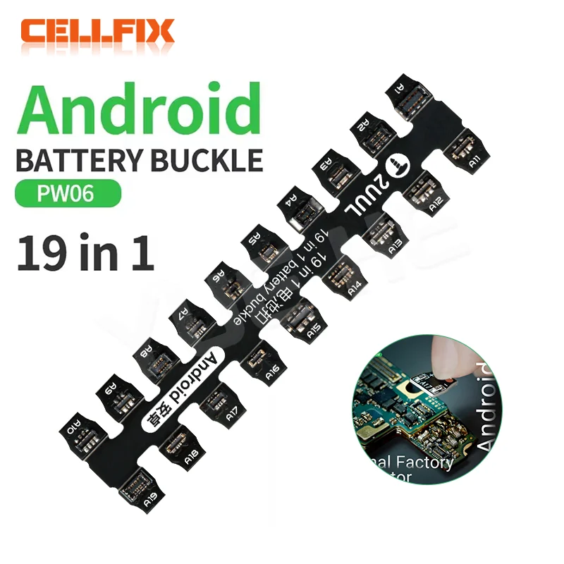 

2UUL PW06 19 in1 Battery Buckle Android Power Cord Buckle Interface Android Phone Motherboard DC Power Supply Cable Connector