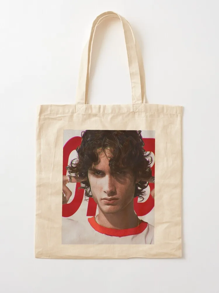 Sombr World Tour Tote Bag Shopping Bag Print Original Design White Unisex Travel Canvas Casual Bag Commuting Portable Handbags